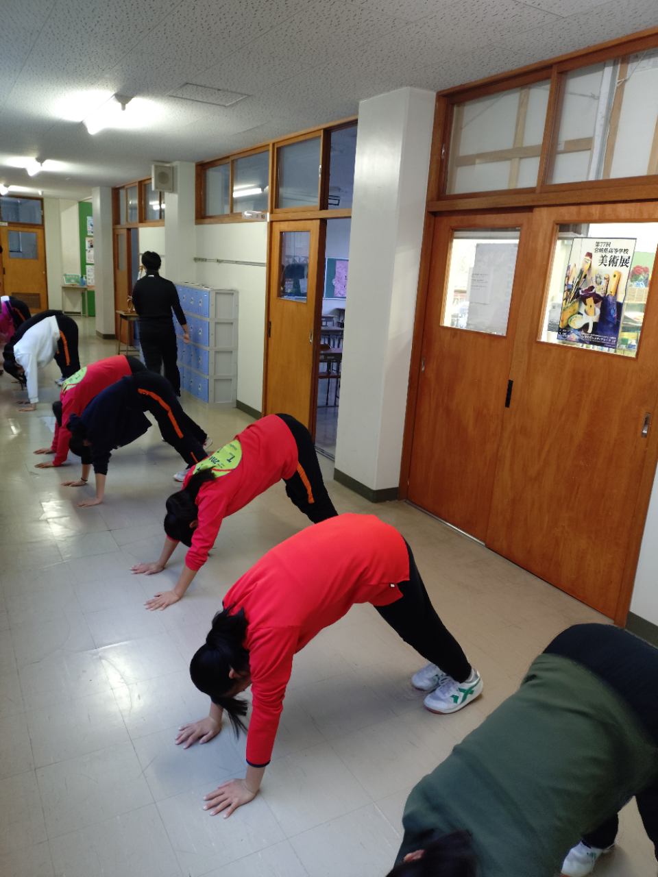 東陵高校テニス部トレーニング指導|フィットネスクラブ Workout IF+(宮城県仙台市)